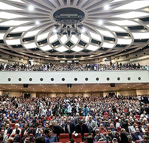 اجرای سقف لابل در بزرگترین سالن آمفی تئاتر ایران